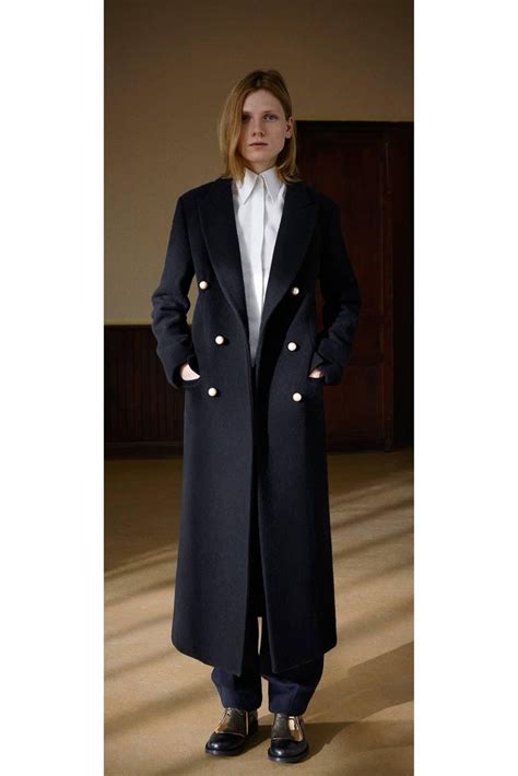 Wool coat Celine Navy size 40 FR in Wool 